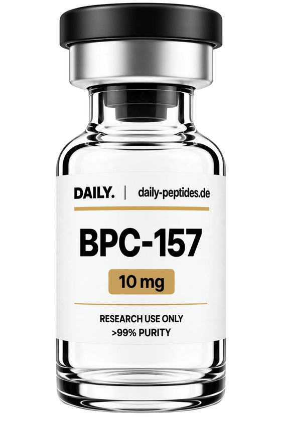 BPC-157 Vial, 10 mg, lyophilisiertes Pulver