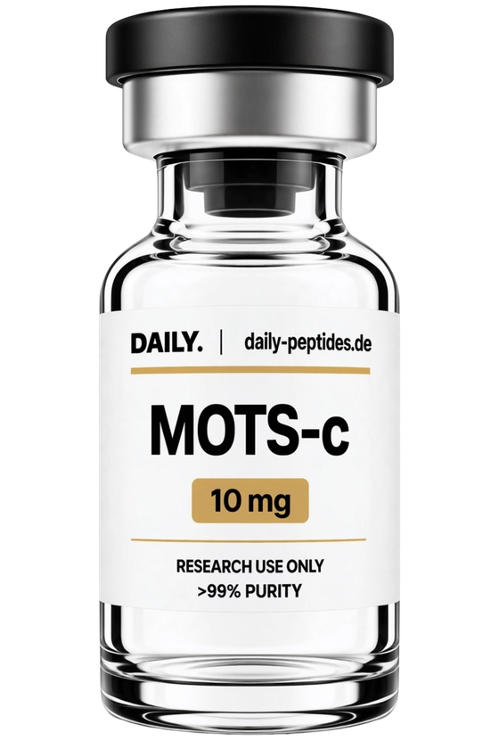 MOTS-c Vial, 10 mg, lyophilisiertes Pulver