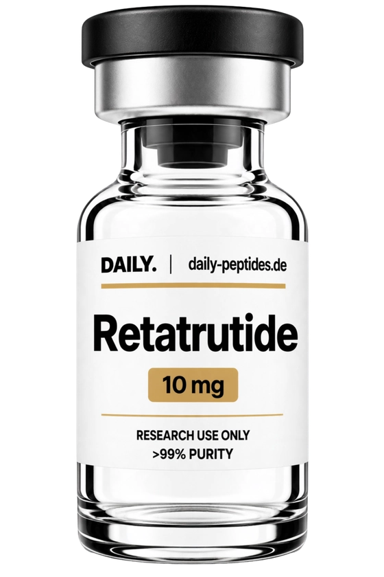 Retatrutide Vial, 10 mg, lyophilisiertes Pulver